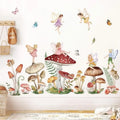 Woodland Mushroom Wall Decals