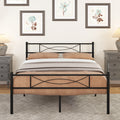 Full Sized Metal Bed Frame with Headboard