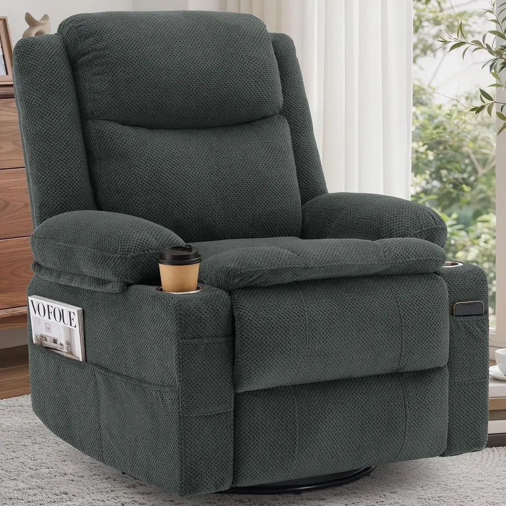 360° Swivel Rocker Recliner