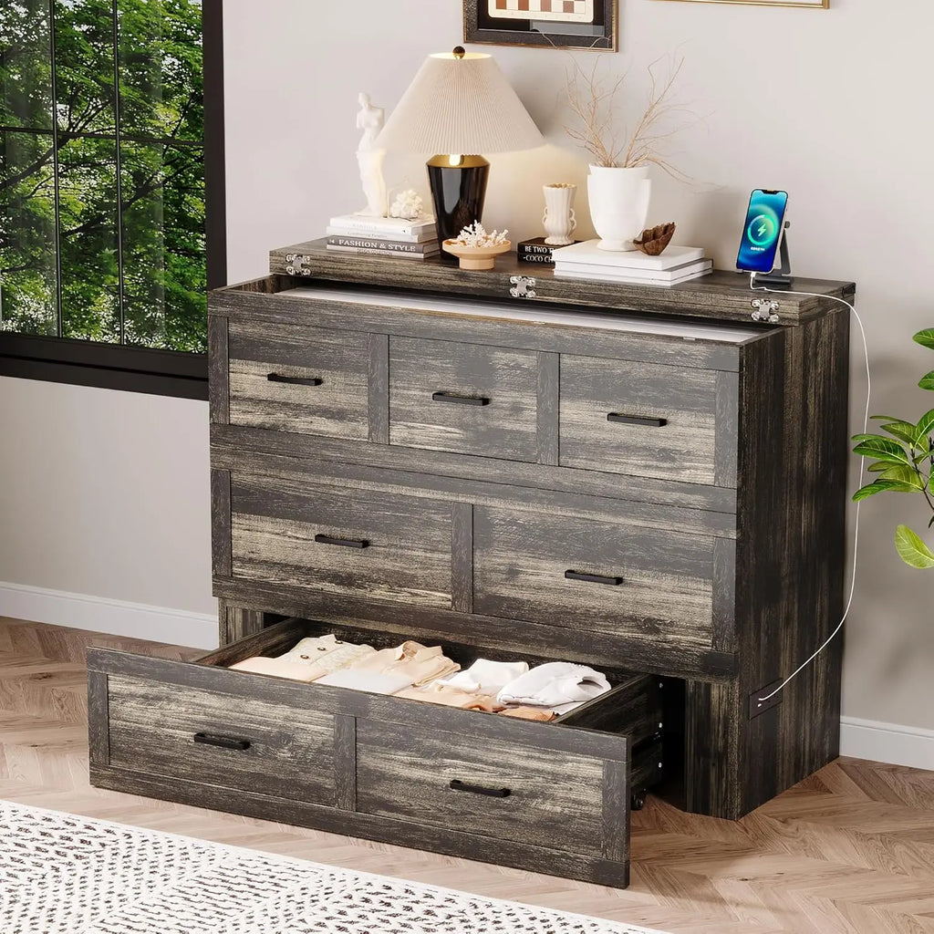 Full Size Murphy Bed Cabinet