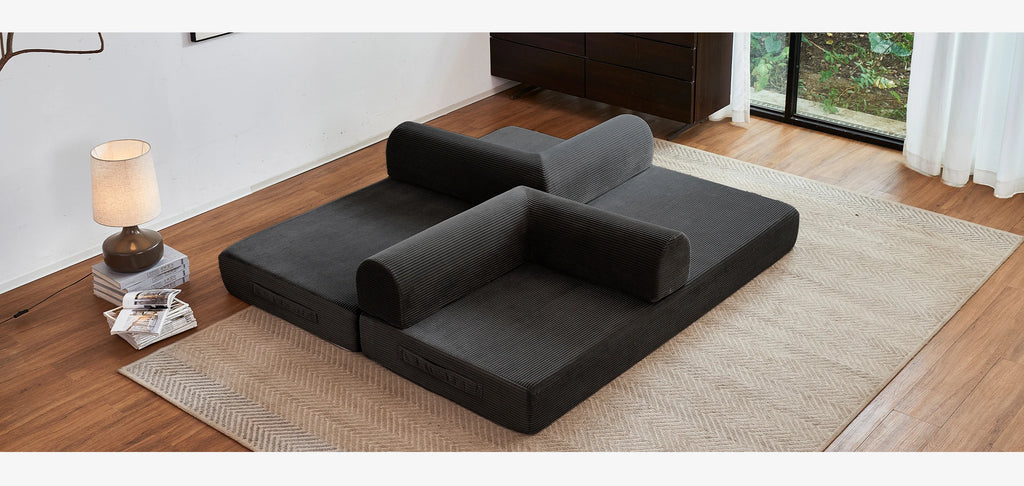 Boneless  Foldable Couch Sleeper Sofa