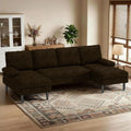 Modern Modular U-Shaped Sectional with Double Chaise