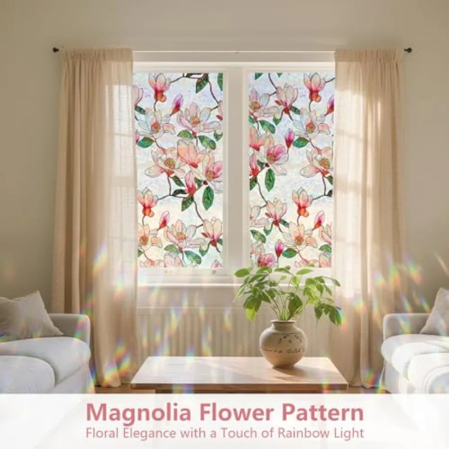 Stained Glass Window Privacy Film