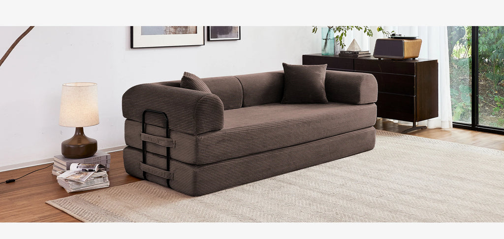 Boneless  Foldable Couch Sleeper Sofa