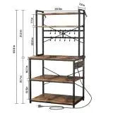 Bakers Rack 23.6 in/31.5 in/35.4 in