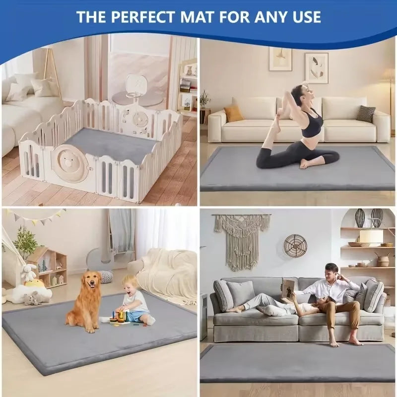 Modern Velvet Soft Non-Slip Carpet