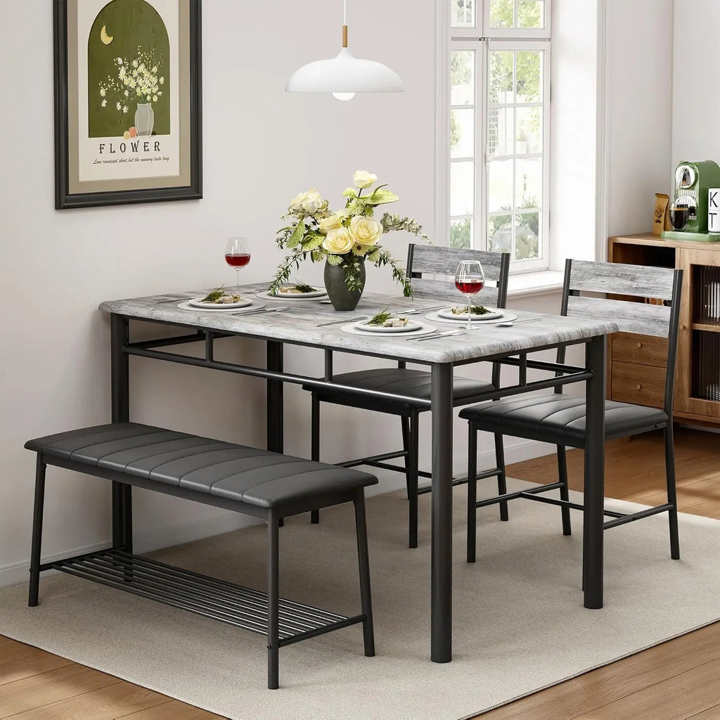 Dining Table Set for 4