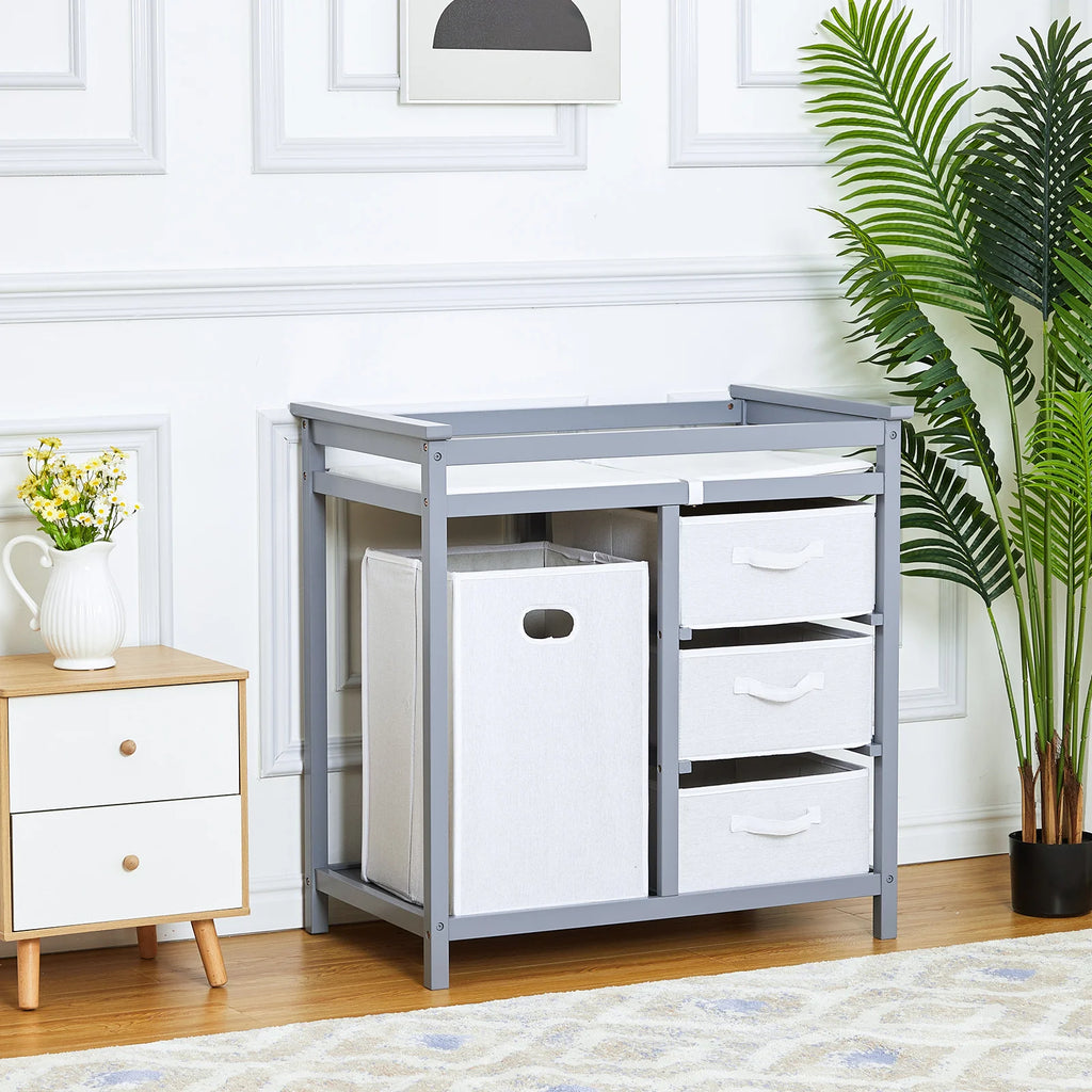 Wooden Baby Changing Table