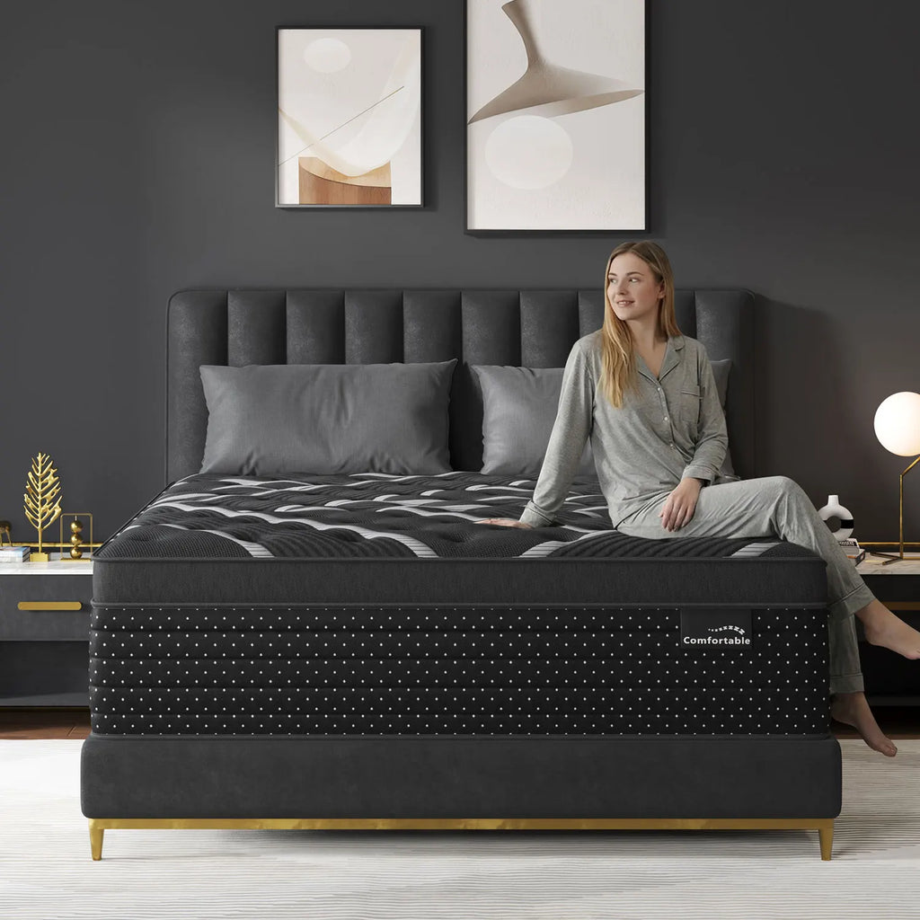 Hybrid Gel Memory Foam Mattress In a Box