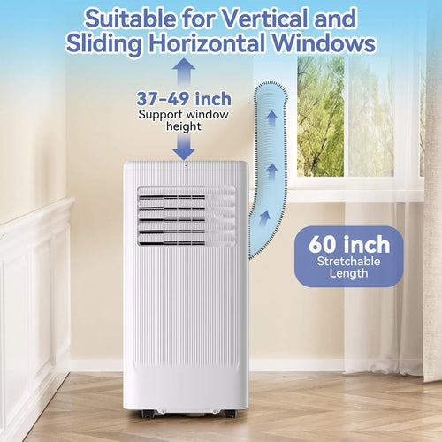 10,000 BTU Portable Standing Cooling Remote AC Unit