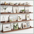 48 Inch Floating Picture Ledge Shelves Set of 4
