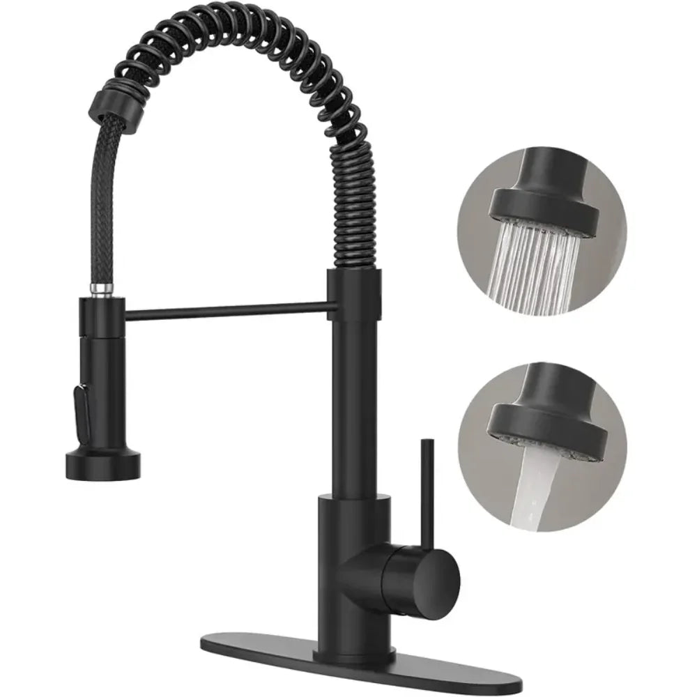 Modern Pull Down Kitchen Faucet