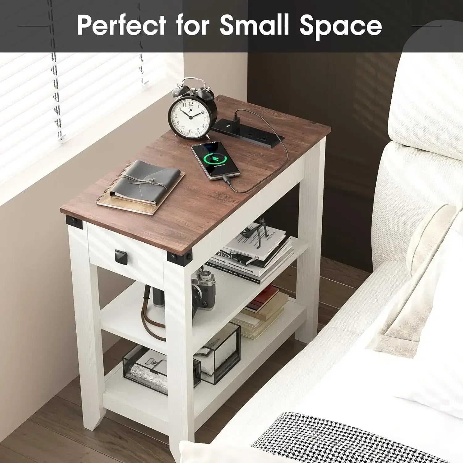 Farmhouse Slim End Tables