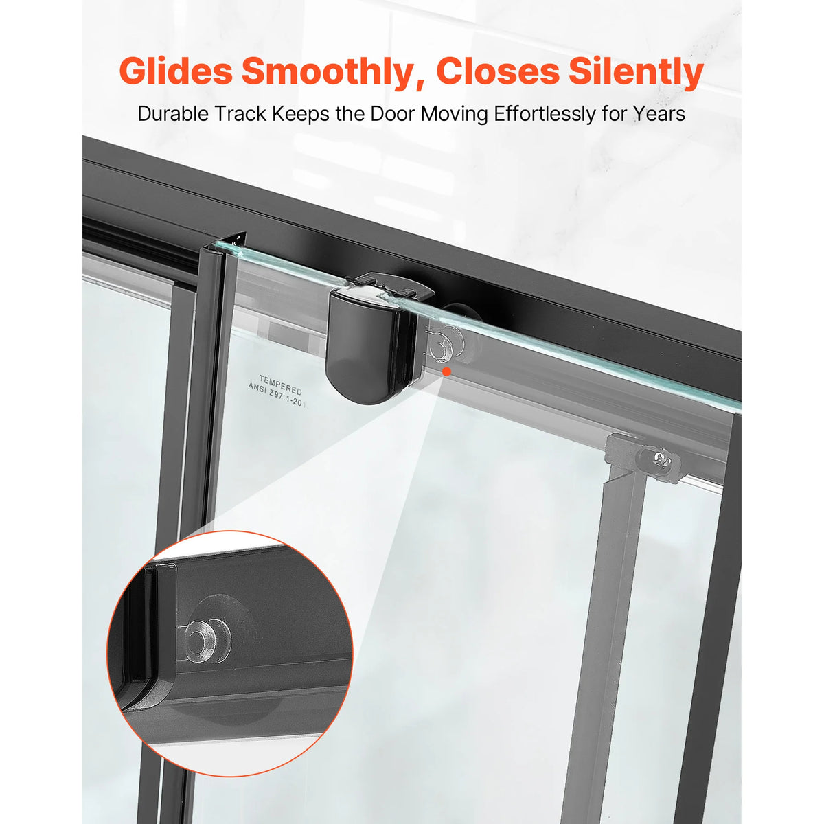 Framed Corner Shower Enclosure with Double Sliding Shower Doors