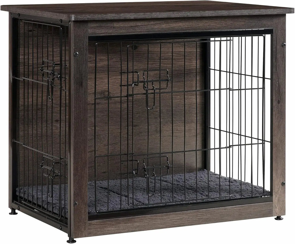 Dog Crate Furniture with Cushion