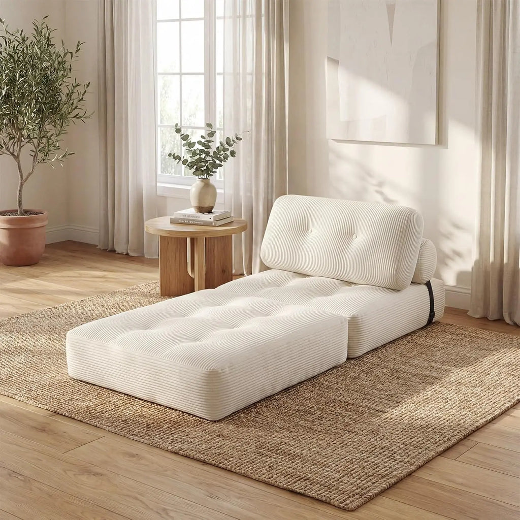 Convertible Folding Sofa Bed with Pillow