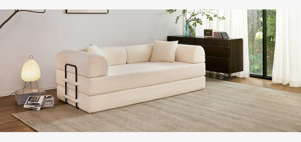 Boneless  Foldable Couch Sleeper Sofa