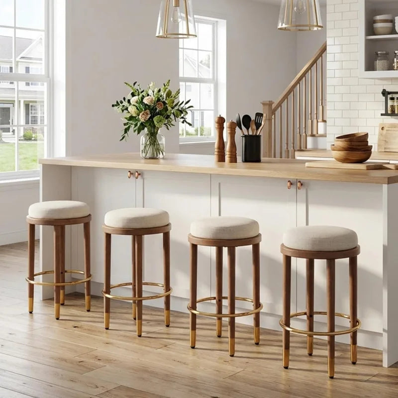 Farmhouse Counter Height Bar Stools