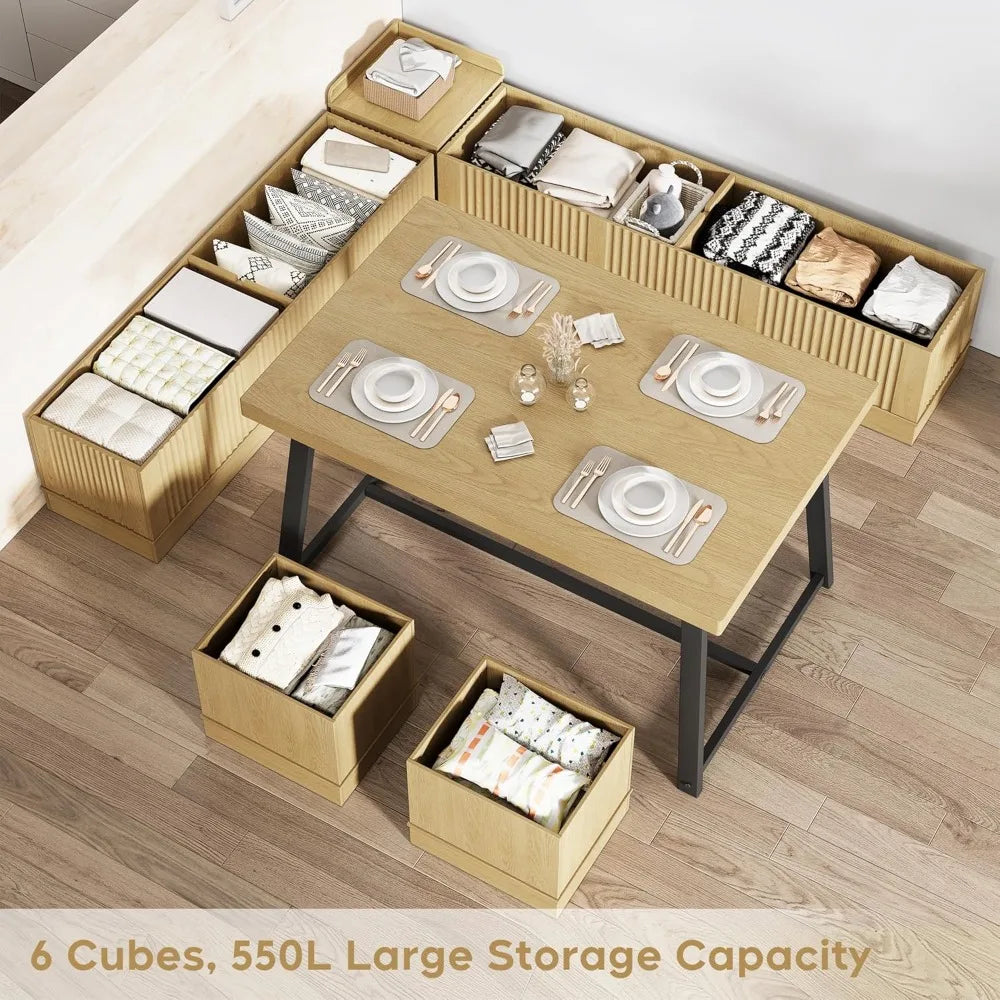 Corner Dining Table Set