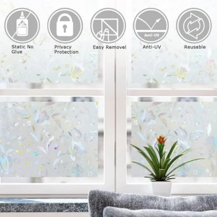 Decorative Window Privacy Stained Glass Window Film