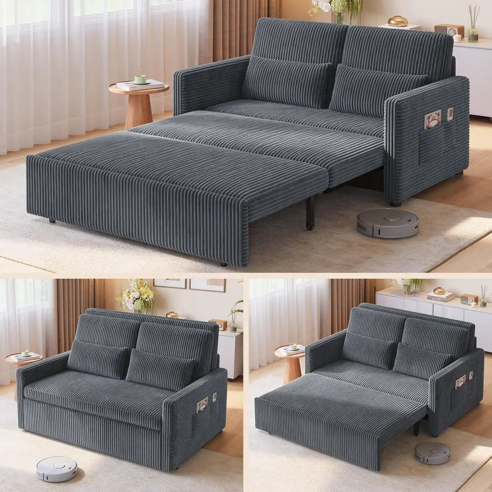 Convertible Loveseat Sleeper Sofa
