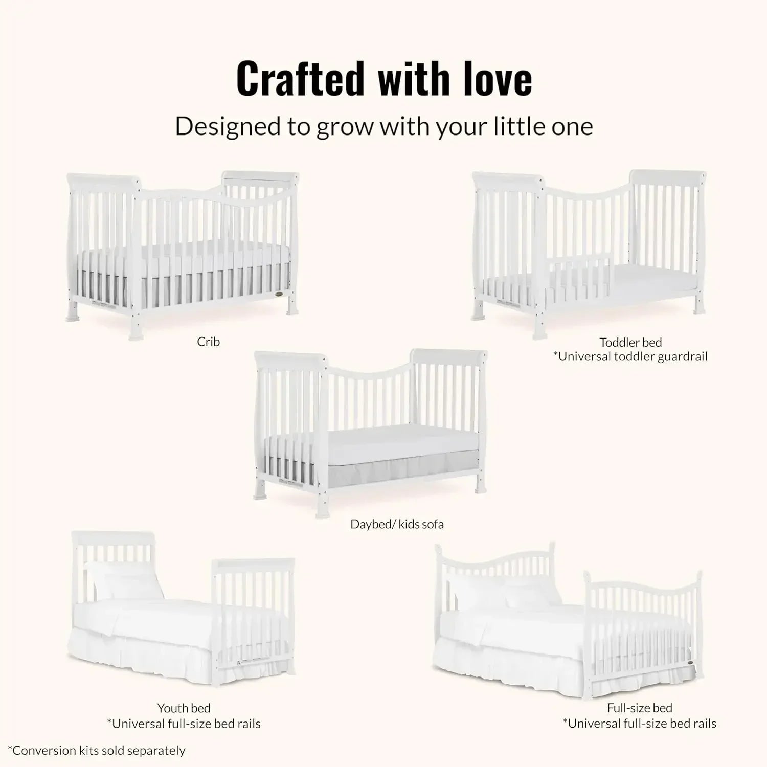 7-In-1 Convertible Life Style Crib