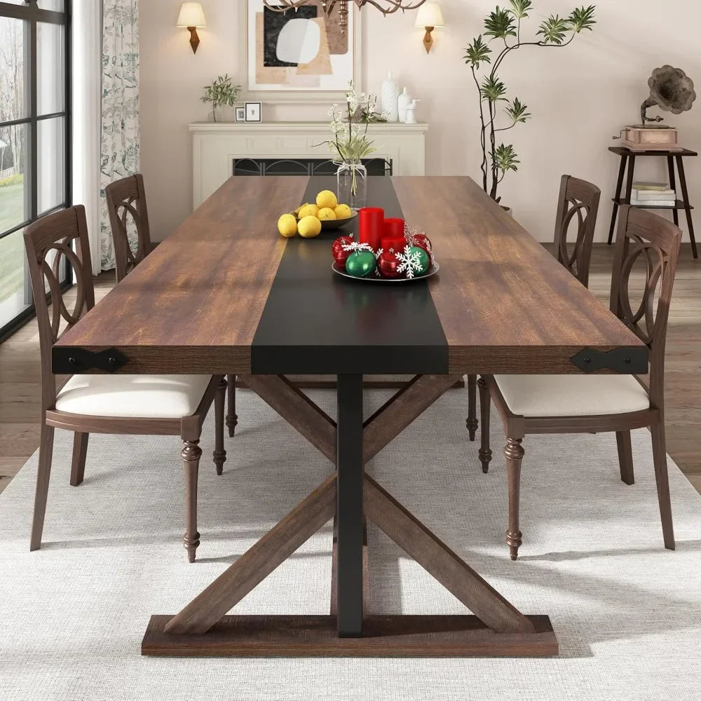 Farmhouse Dining Table for 6