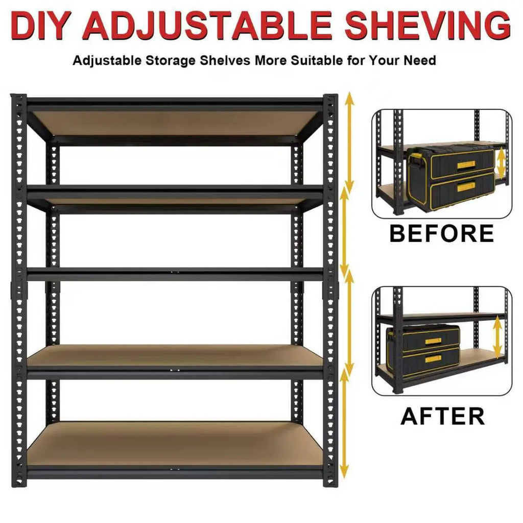 Sturdy Metal Storage Racks