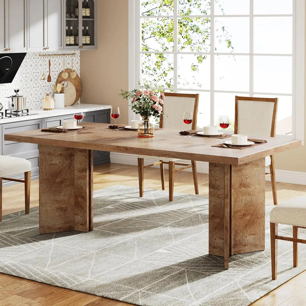 Farmhouse Rectangular Dining Table