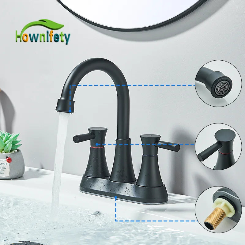 Double Handle Antique Faucet