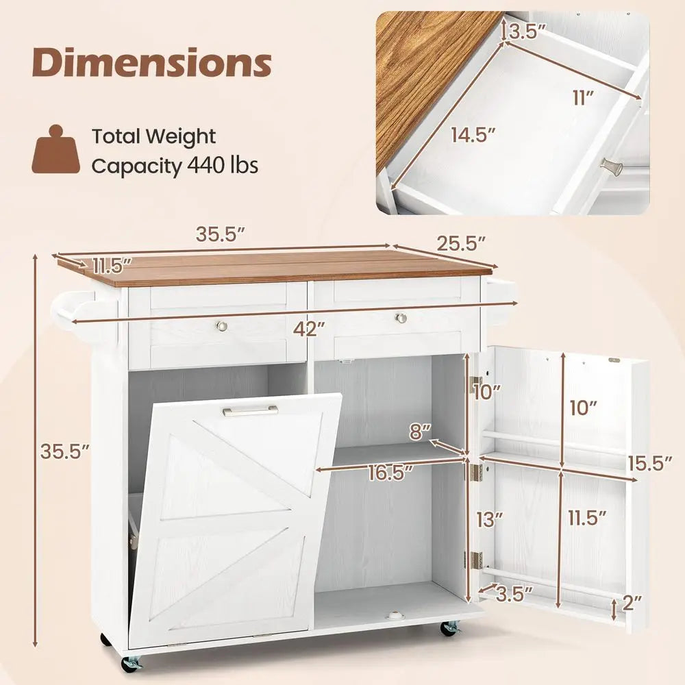 Kitchen Island Cart