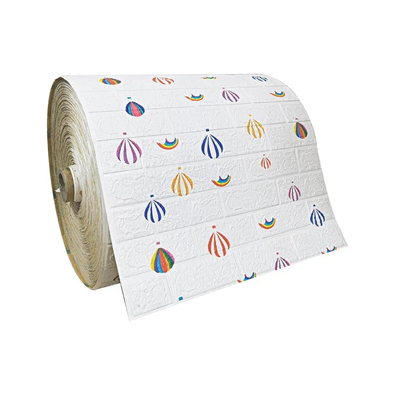 Self-Adhesive Panels Foam Wallpaper
