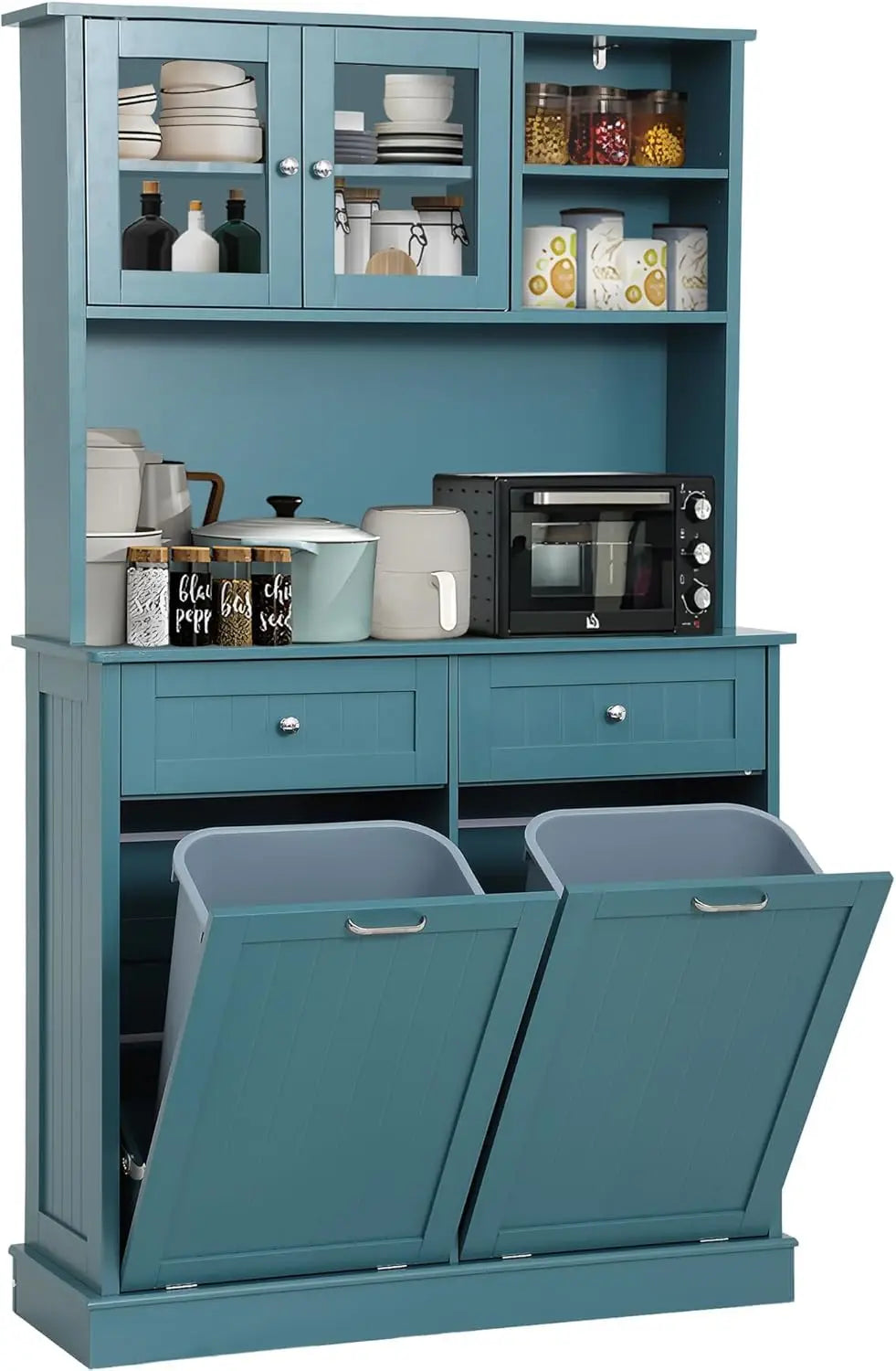 Freestanding Kitchen Pantry Storage Cabinet