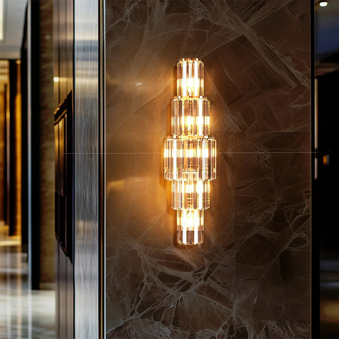 Modern Luxury Crystal Chandelier Wall Light
