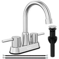 Brushed Nickel Bathroom Faucet