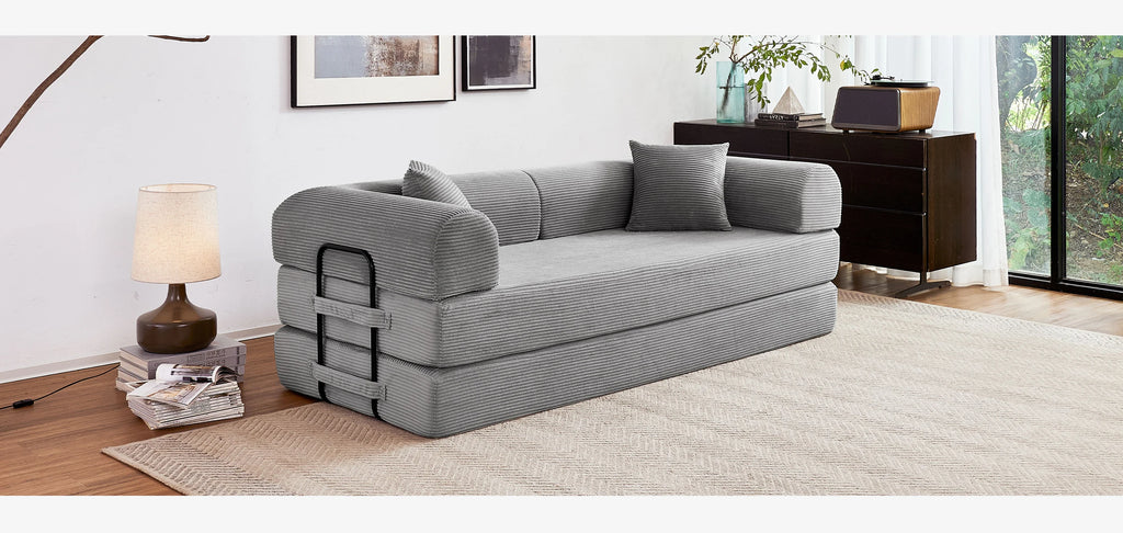 Boneless  Foldable Couch Sleeper Sofa