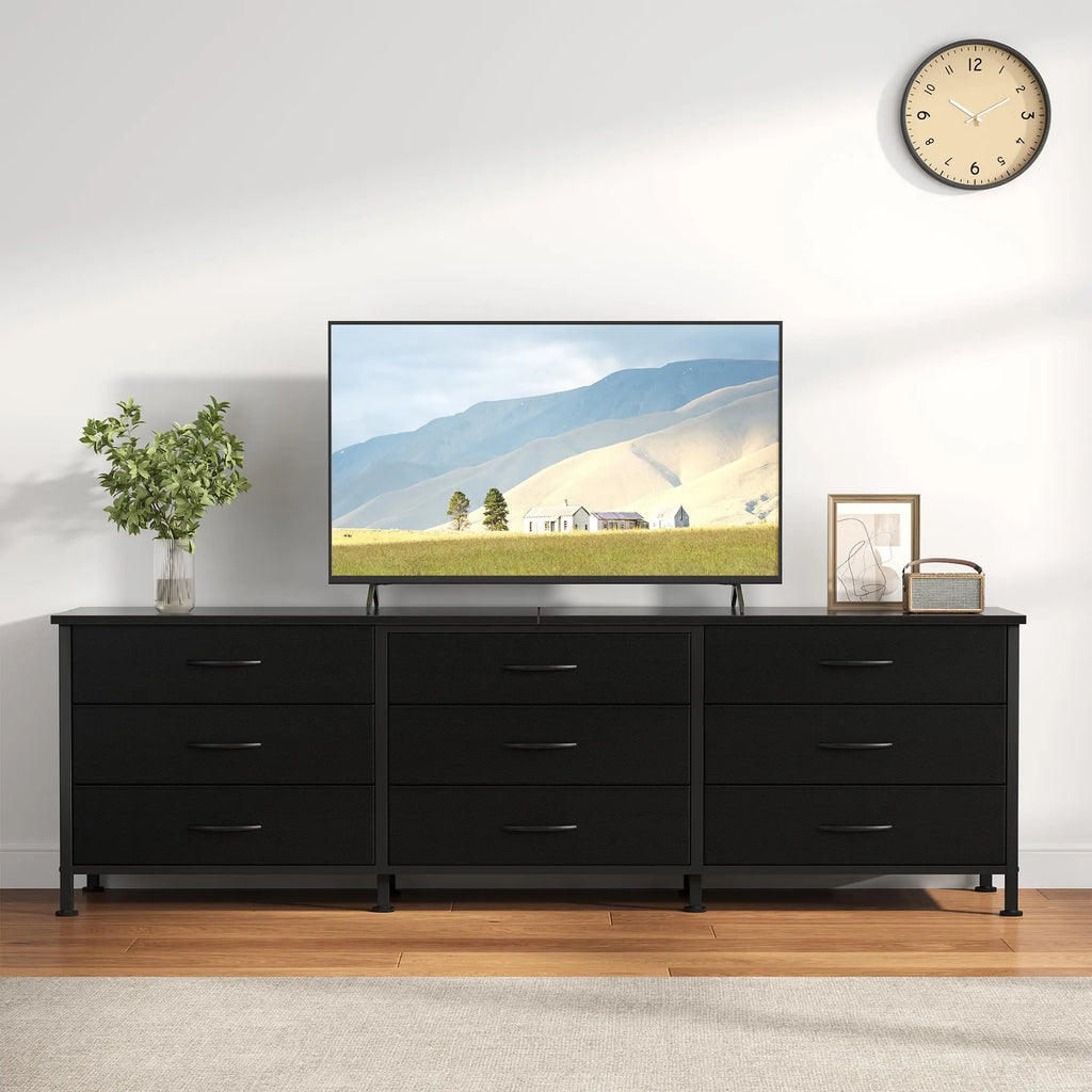 Furniture Cabinet with 9 Drawers