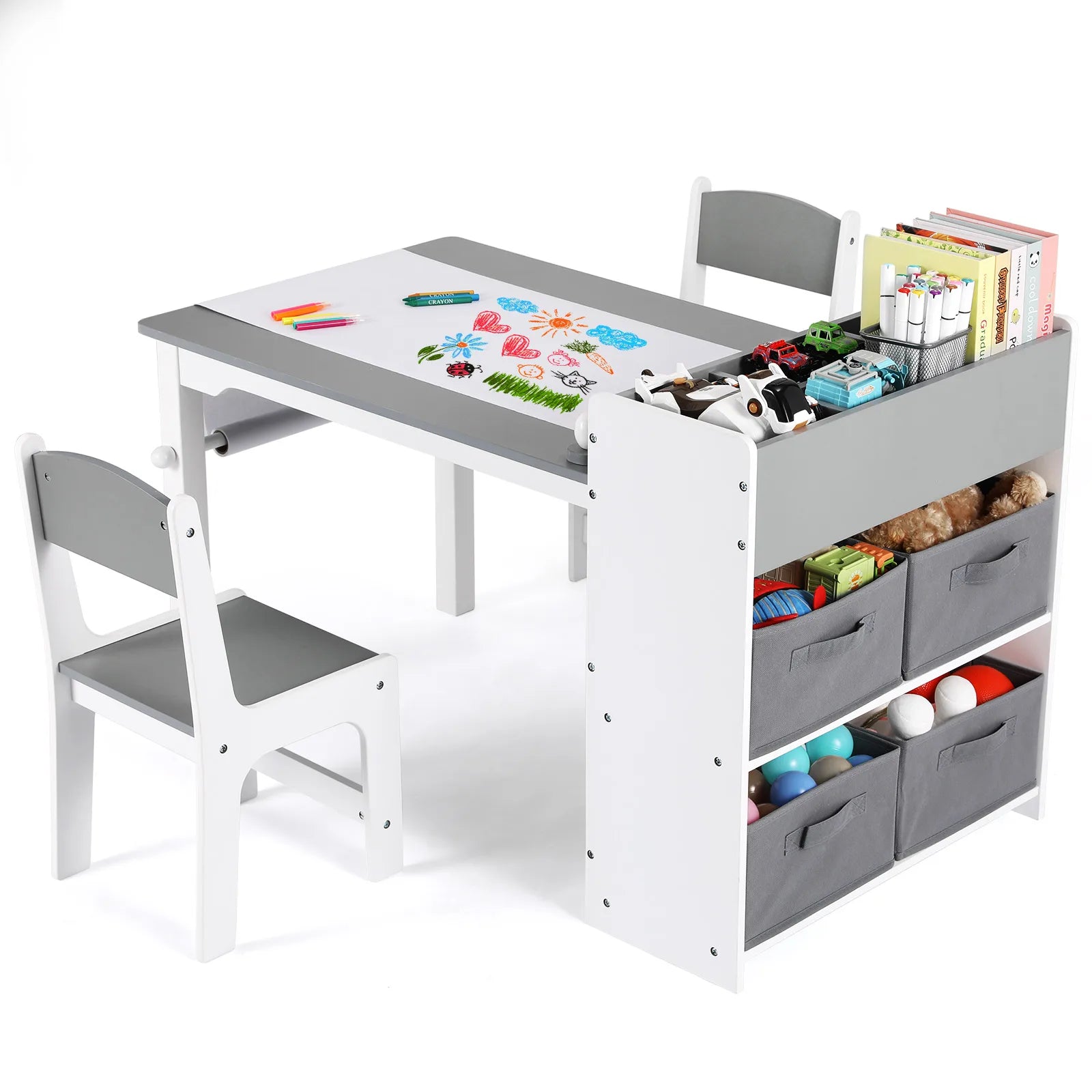 Kids Art Table and 2 Chair Set