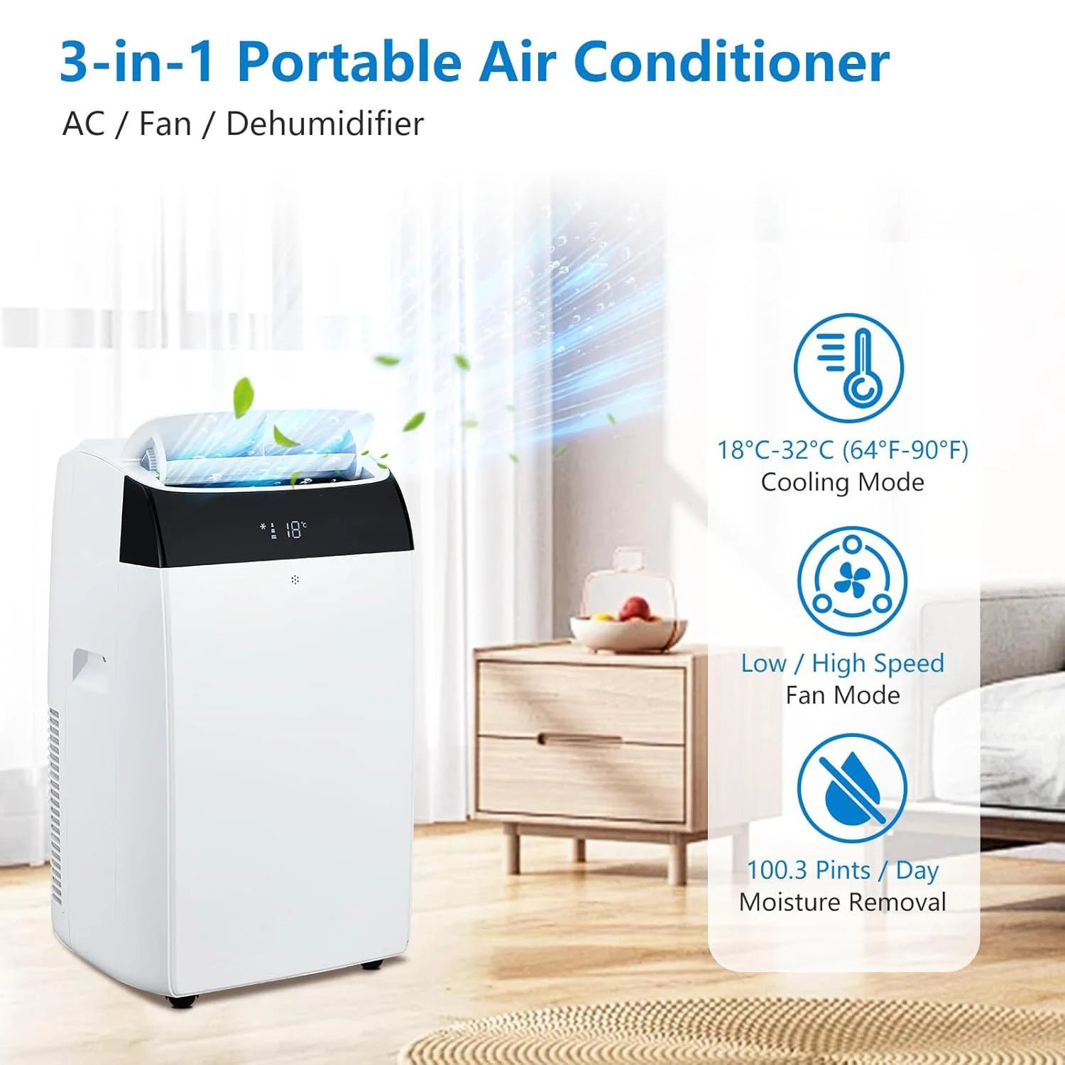 14000 BTU Portable Air Conditioners