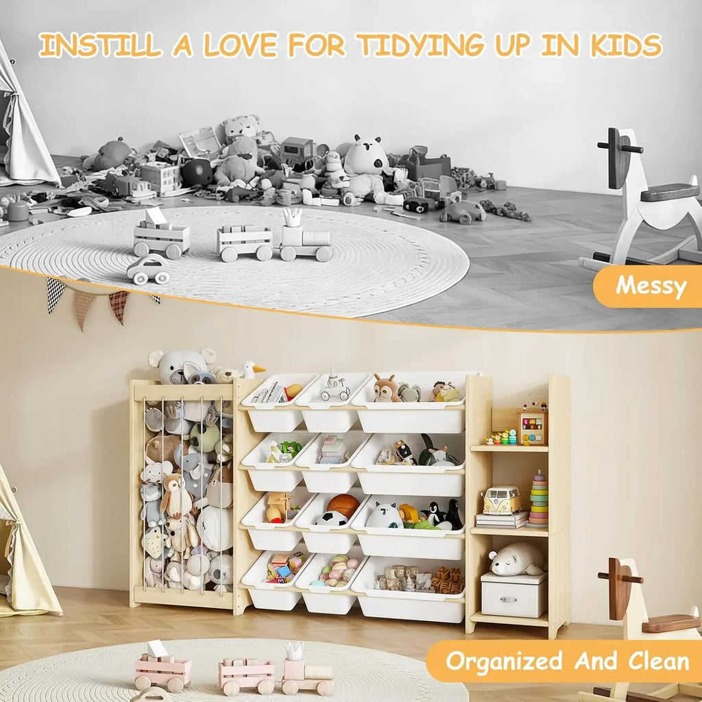3-in-1 Toy Storage Organizer