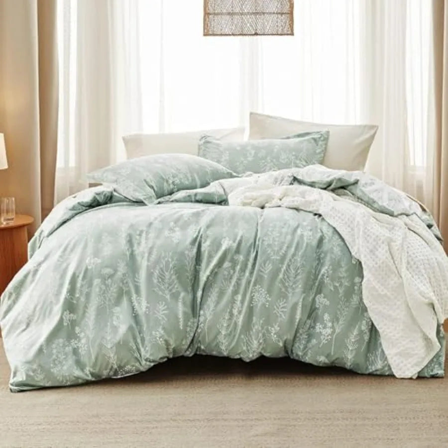 Floral Reversible Comforter Set