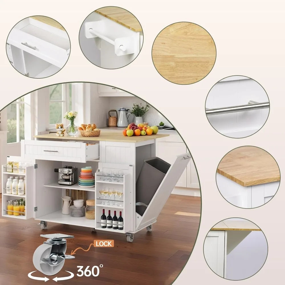 Kitchen Island with Storage