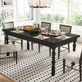 Farmhouse Wood Dining Table for 4-6 People