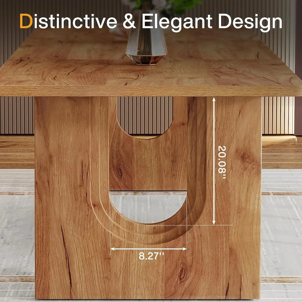 Modern Rectangular Dining Table