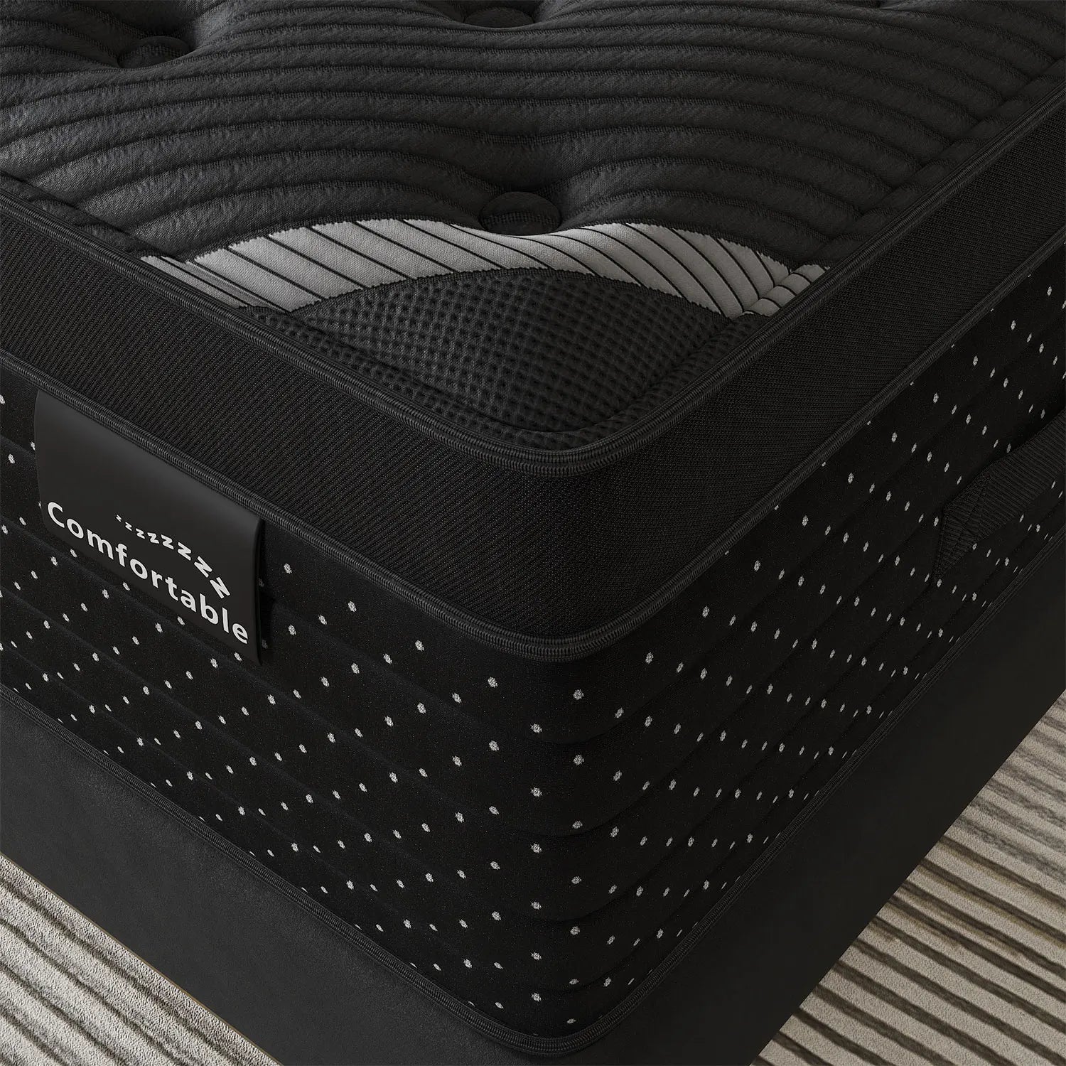 Hybrid Gel Memory Foam Mattress In a Box