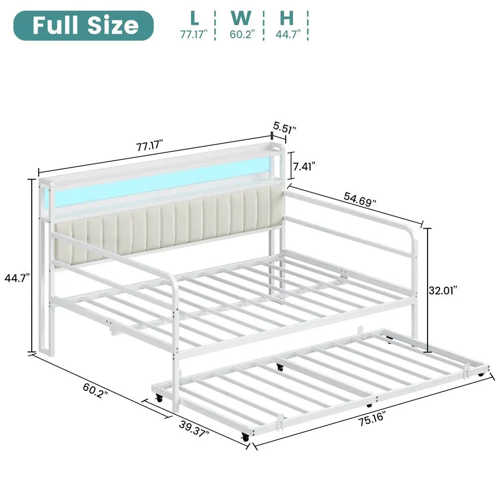 Full Size Daybed with Trundle