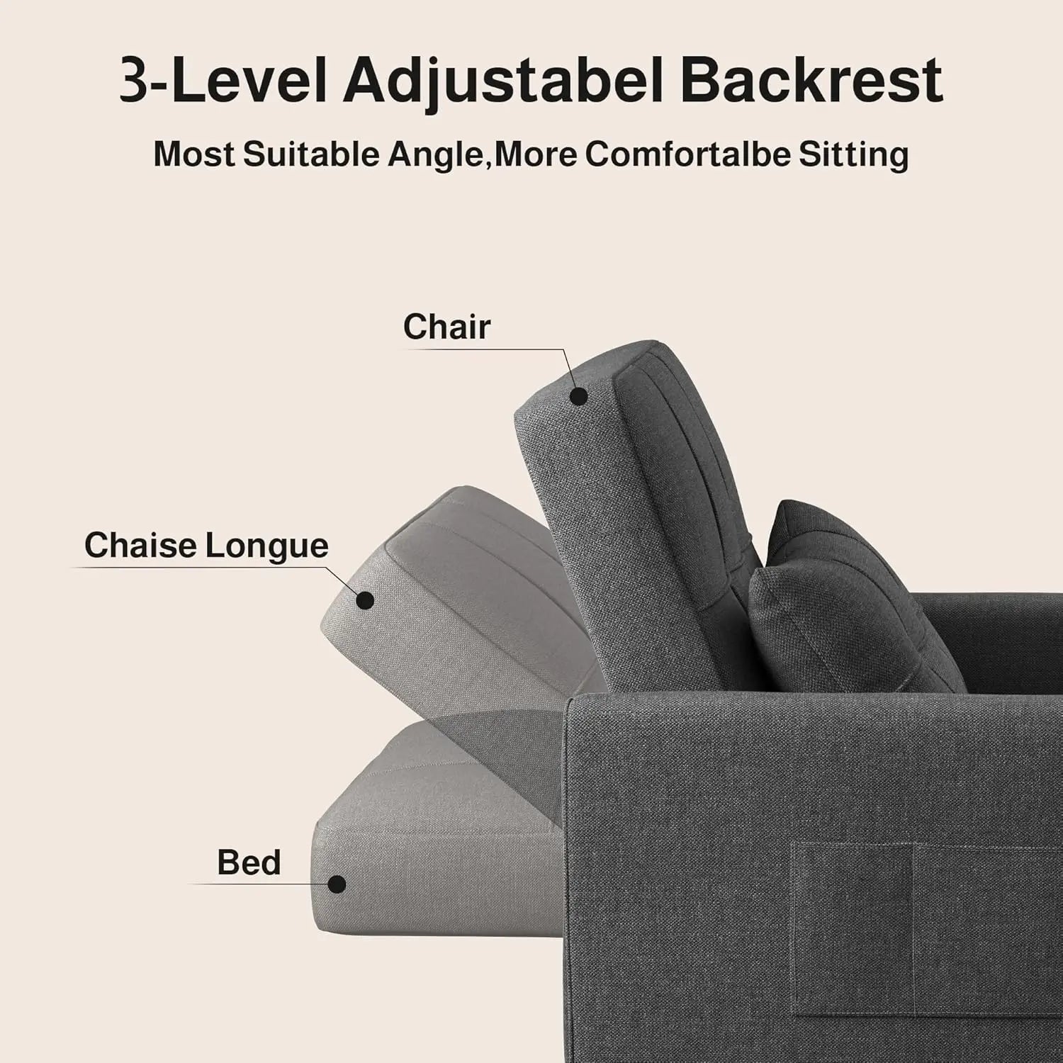 Convertible Sleeper Sofa