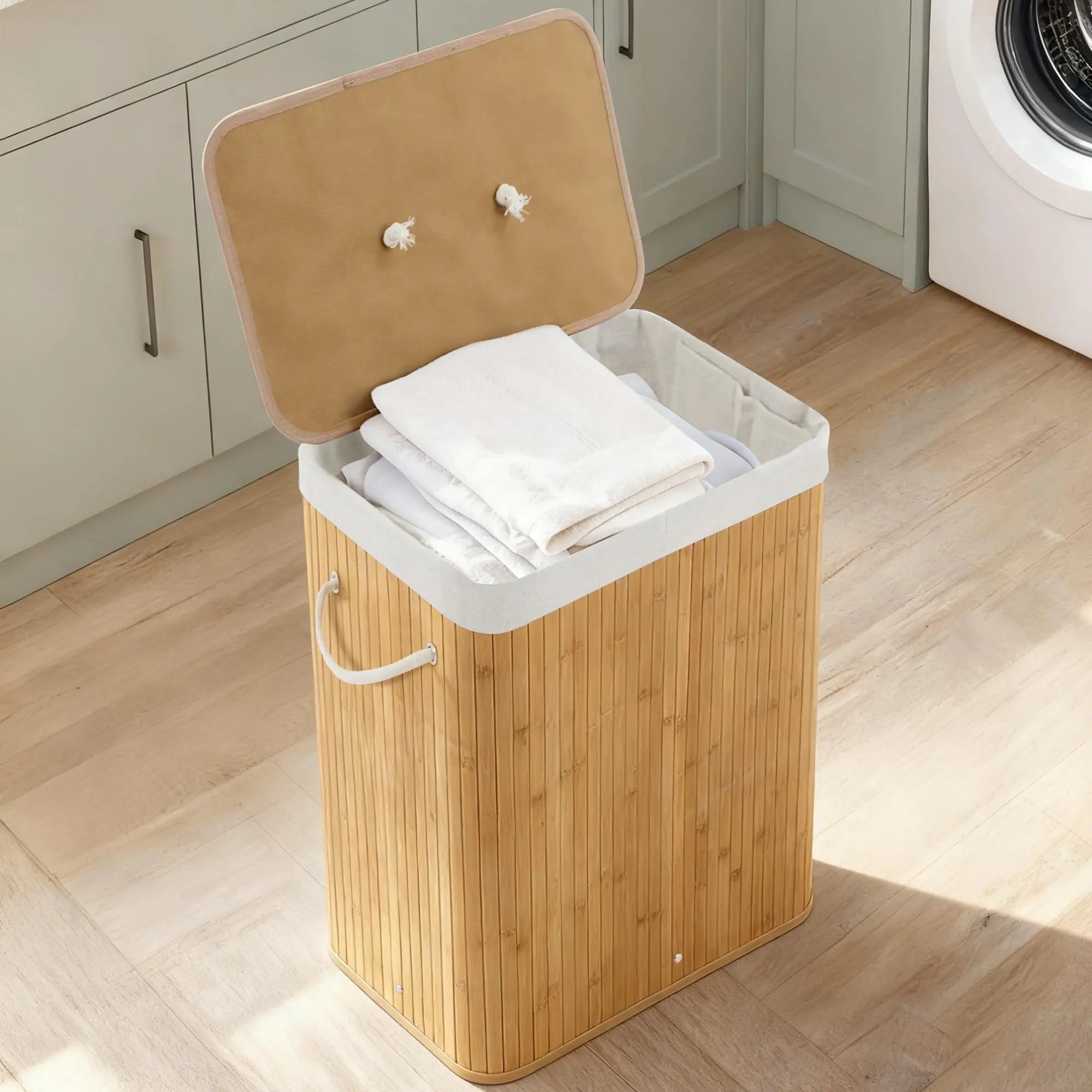 Bamboo Laundry Hamper