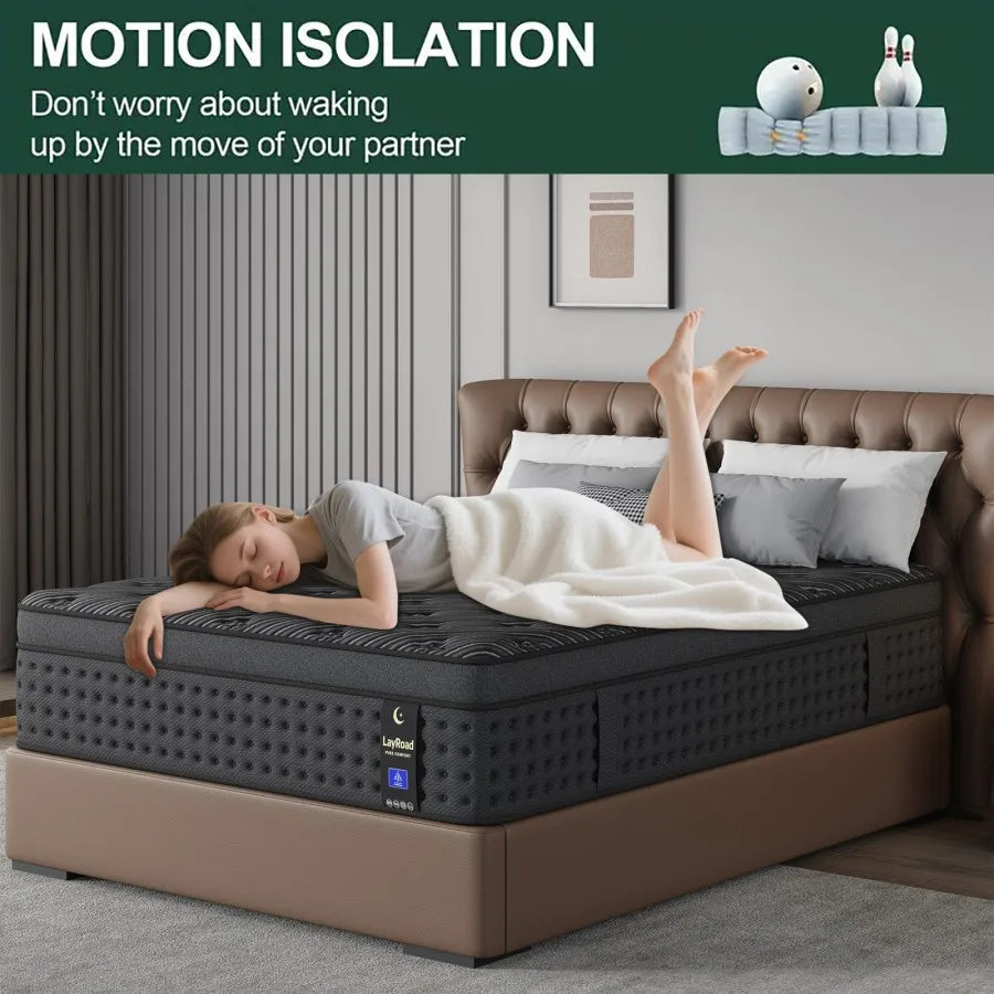 12/14inch Memory Foam Hybrid Mattress