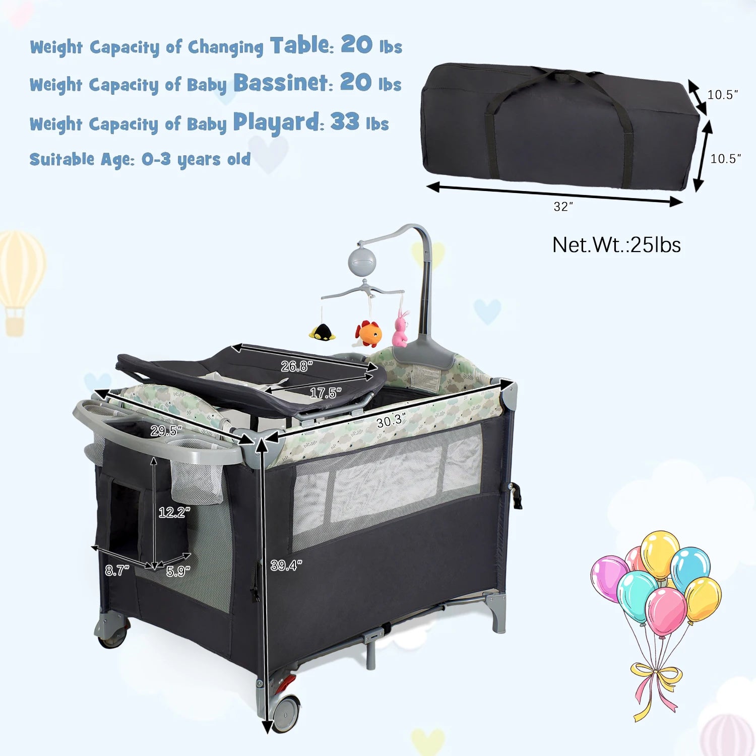 Pack n Play Portable Playard